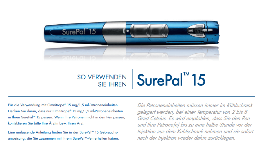 SurePal 15 Anleitung