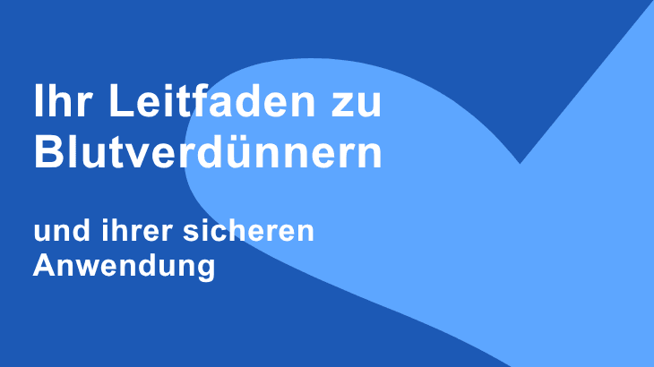 Blutverdünner Leitfaden für Patient*innen inkl. ID-Karte