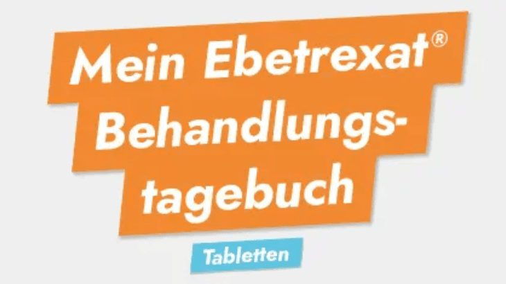 Ebetrexat® Behandlungstagebuch Tabletten