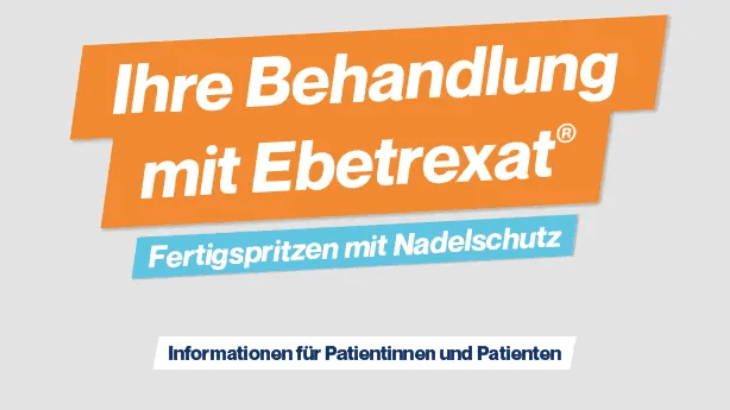Ebetrexat® Behandlungstagebuch Fertigspritzen mit Nadelschutz