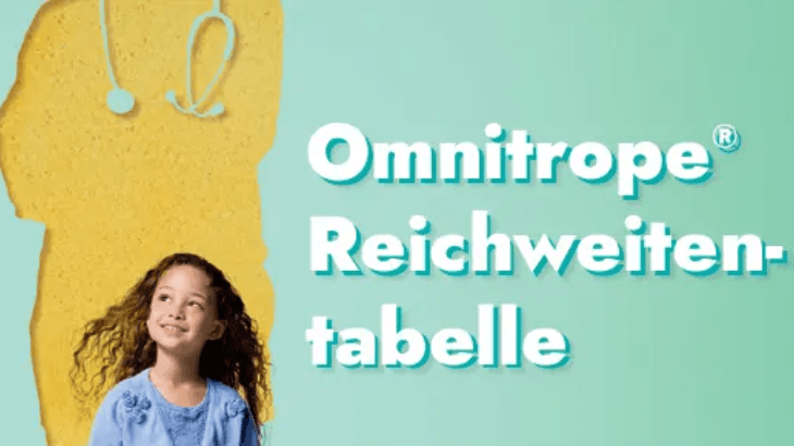 Omnitrope® Reichweitentabelle